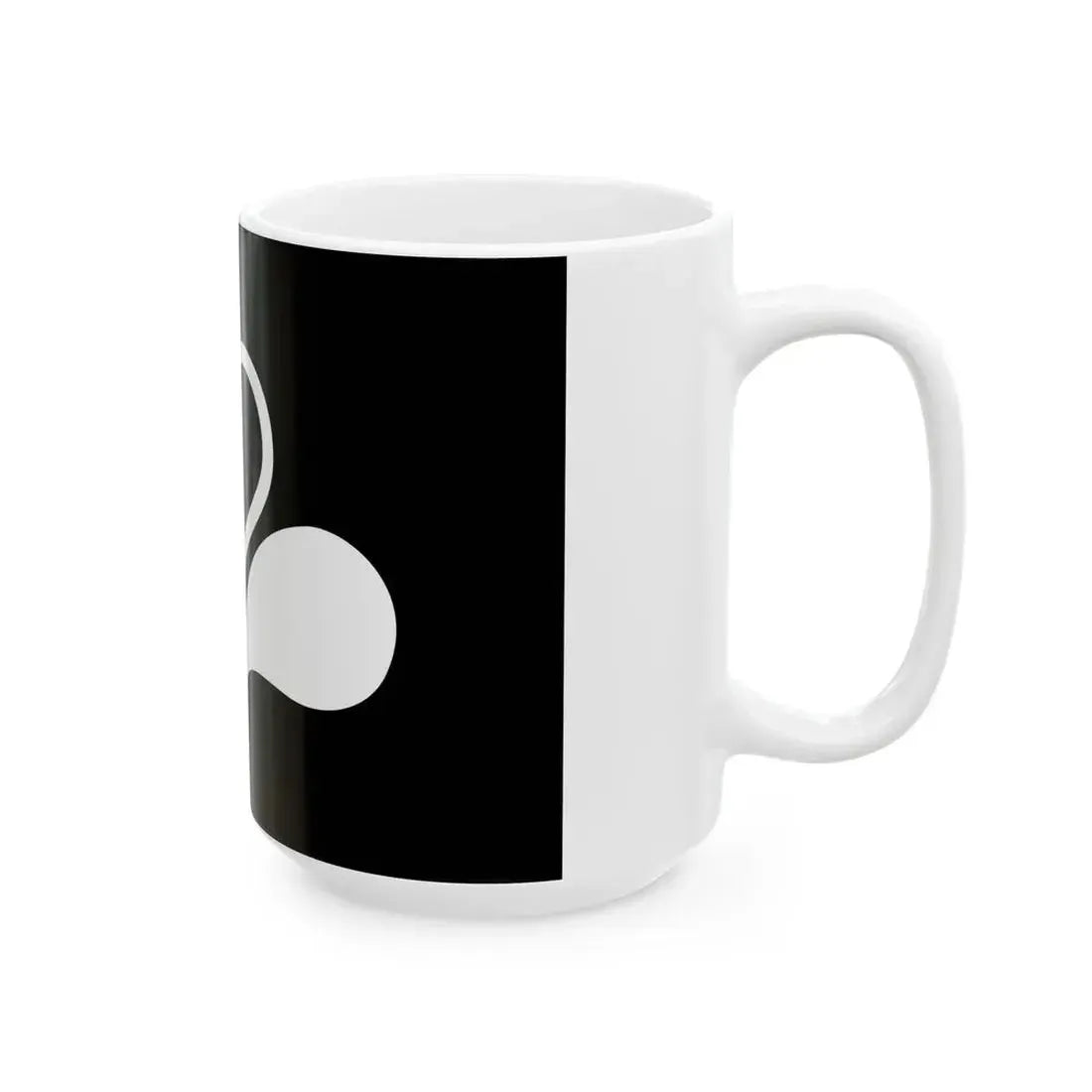 Flag of the Brussels-Capital Region Variant 6 (Belgium) White Coffee Mug - Go Mug Yourself