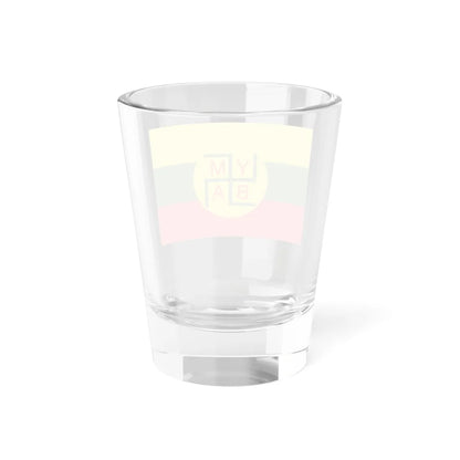 Flag of the Burma YMBA (Myanmar) Shot Glass 1.5oz - Go Mug Yourself