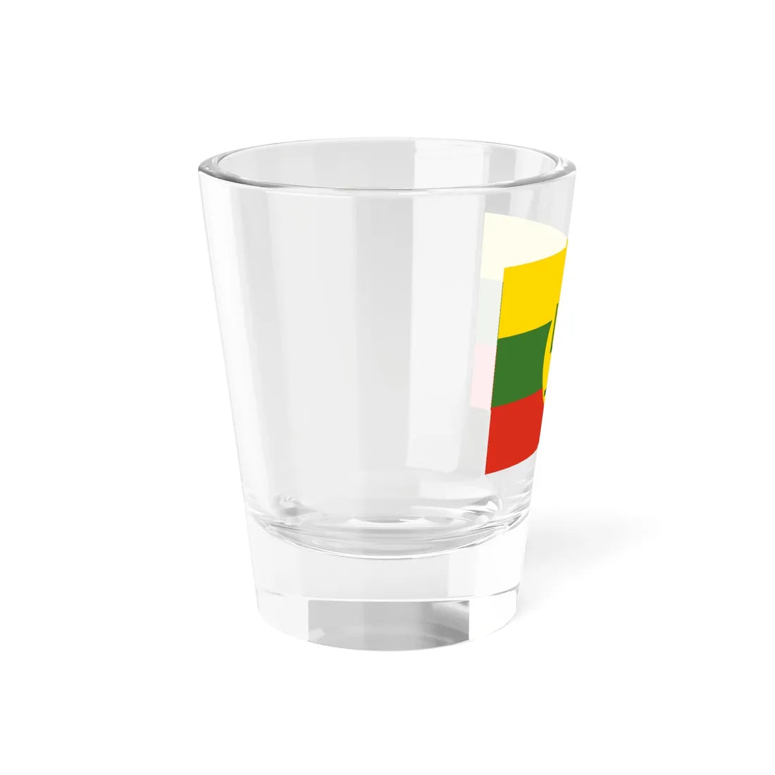 Flag of the Burma YMBA (Myanmar) Shot Glass 1.5oz - Go Mug Yourself