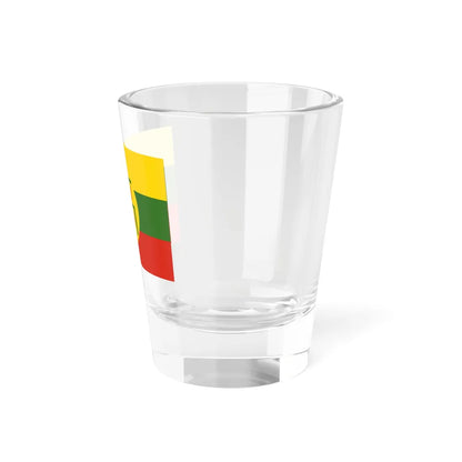 Flag of the Burma YMBA (Myanmar) Shot Glass 1.5oz - Go Mug Yourself