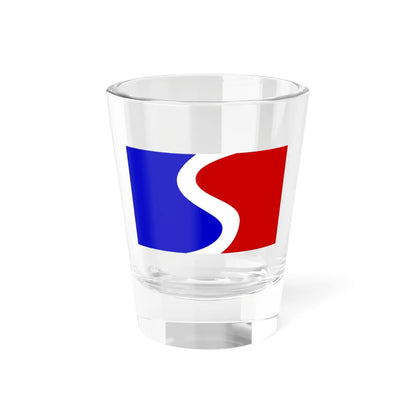 Flag of the Cabañas Department (El Salvador) Shot Glass 1.5oz 1.5oz - Go Mug Yourself