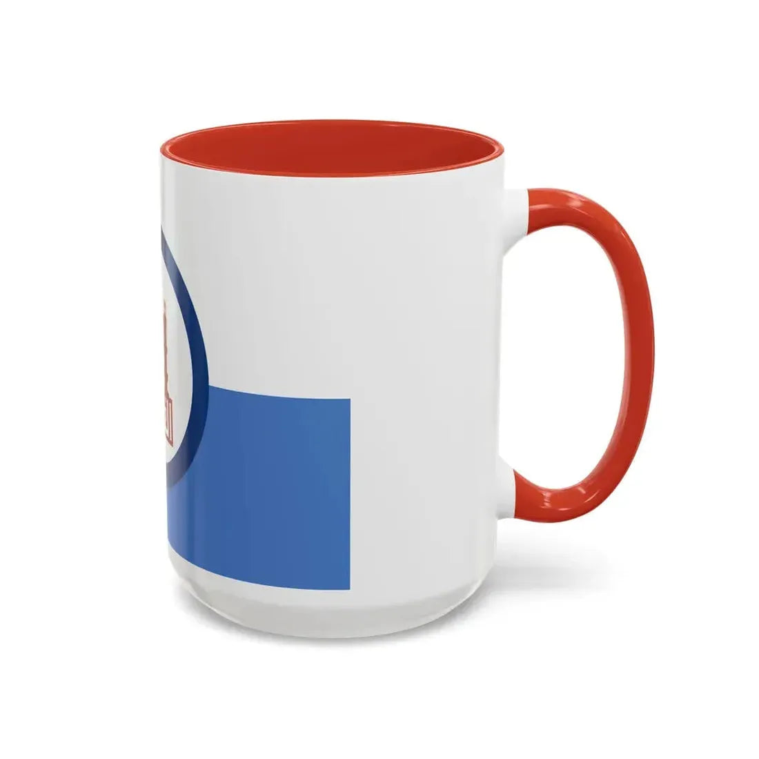 Flag of the Cairo Governorate Egypt - Accent Coffee Mug - Go Mug Yourself