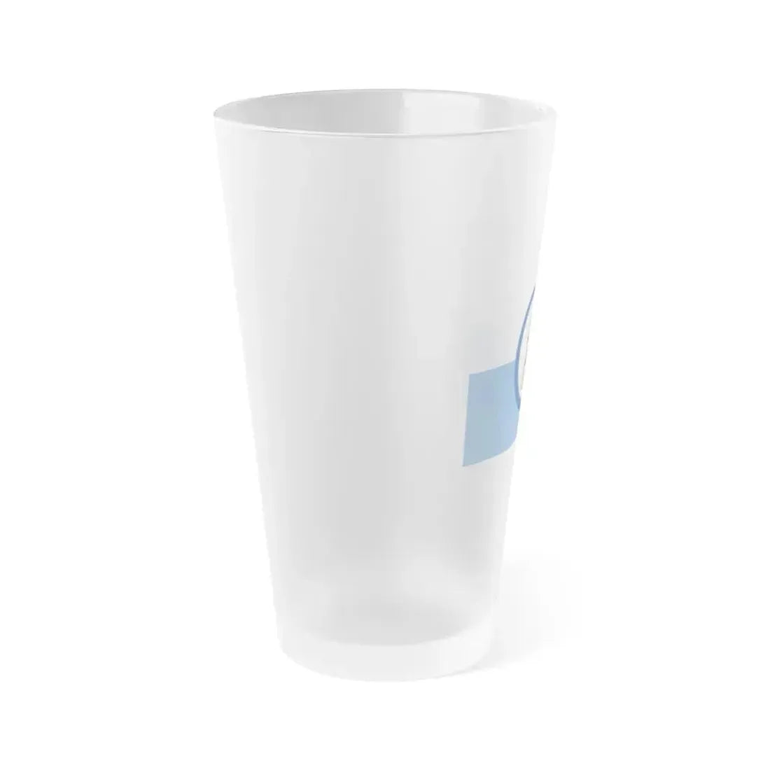 Flag of the Cairo Governorate Egypt - Frosted Pint Glass 16oz - Go Mug Yourself