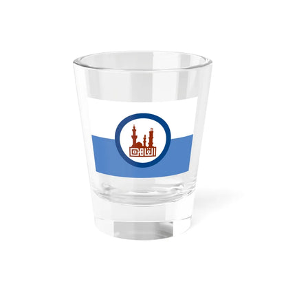 Flag of the Cairo Governorate Egypt - Shot Glass 1.5oz 1.5oz - Go Mug Yourself