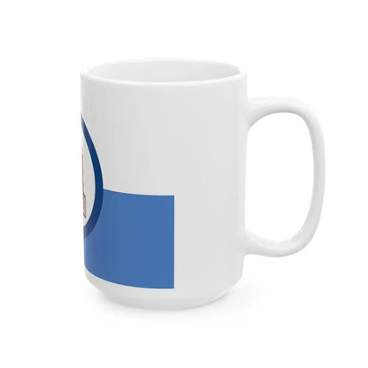 Flag of the Cairo Governorate Egypt - White Coffee Mug - Go Mug Yourself
