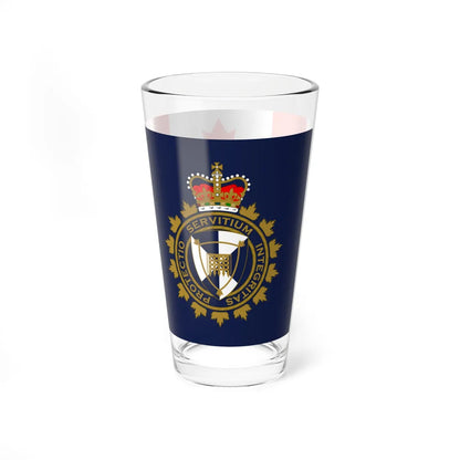Flag of the Canada Border Services Agency (Canada) Pint Glass 16oz - Go Mug Yourself