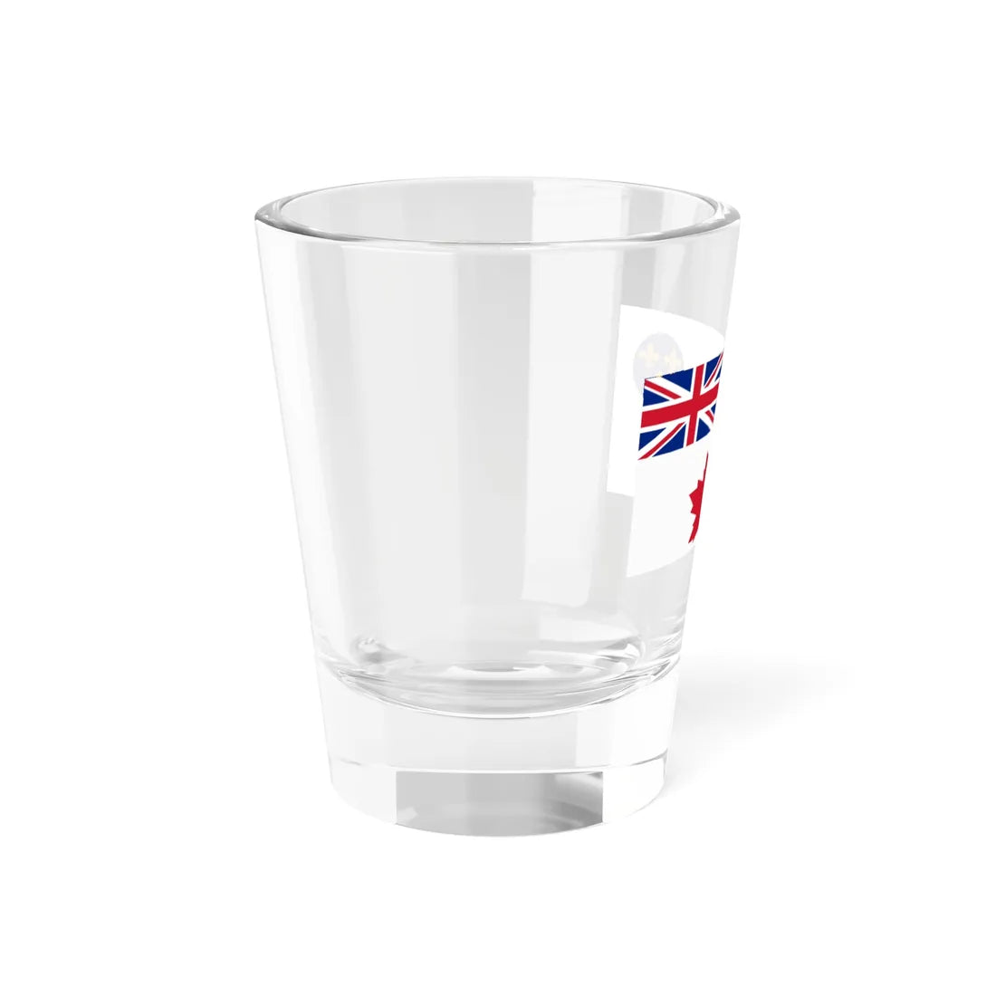 Flag of the Canadian Army 1939-1944 (Canada) Shot Glass 1.5oz - Go Mug Yourself