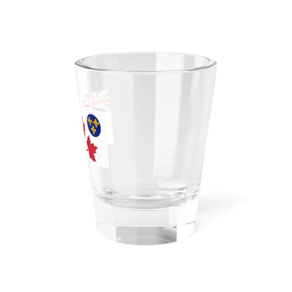 Flag of the Canadian Army 1939-1944 (Canada) Shot Glass 1.5oz - Go Mug Yourself