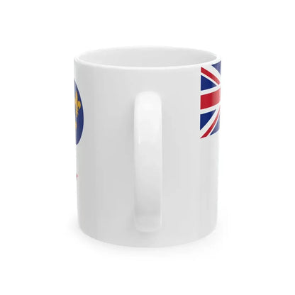 Flag of the Canadian Army 1939-1944 (Canada) White Coffee Mug - Go Mug Yourself