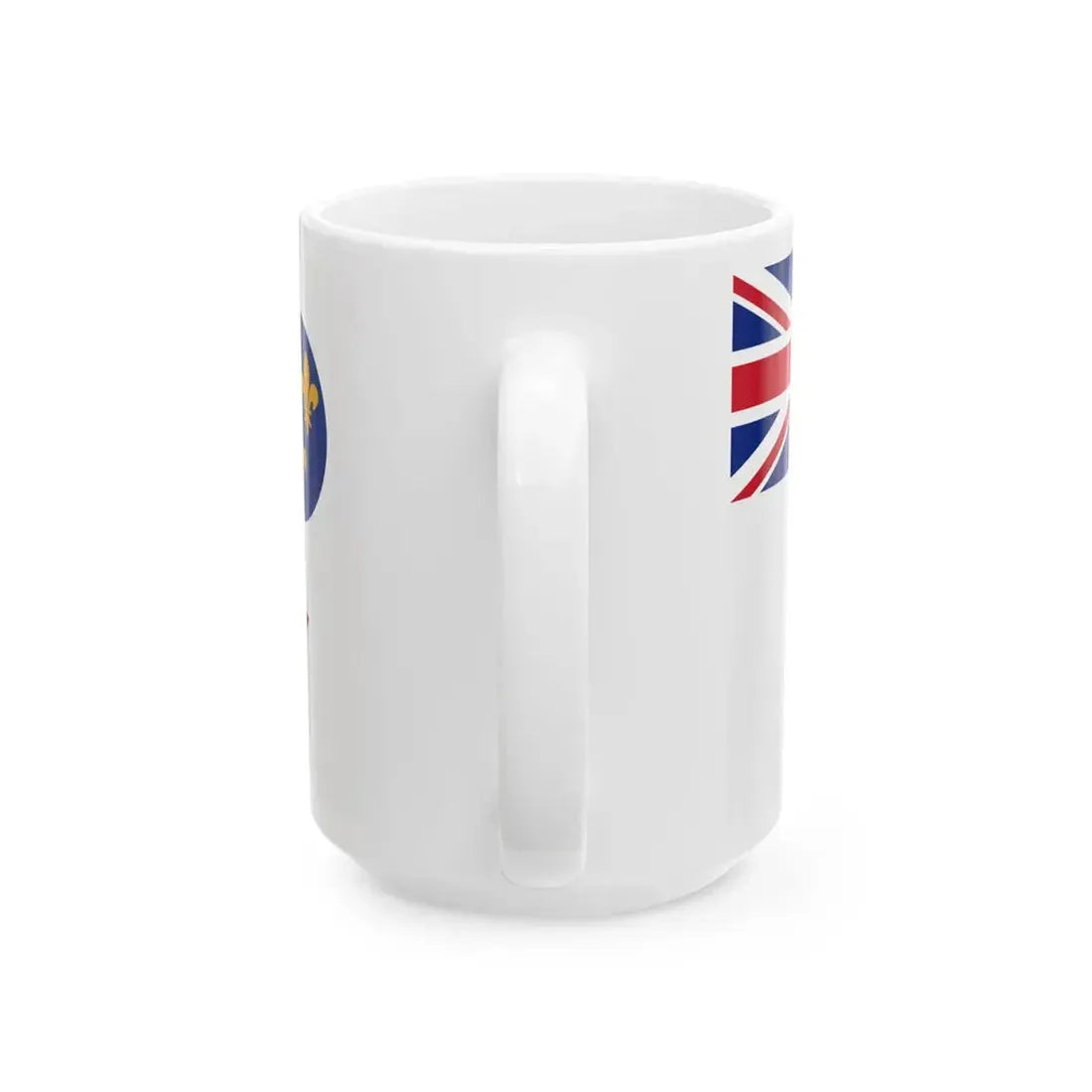 Flag of the Canadian Army 1939-1944 (Canada) White Coffee Mug - Go Mug Yourself