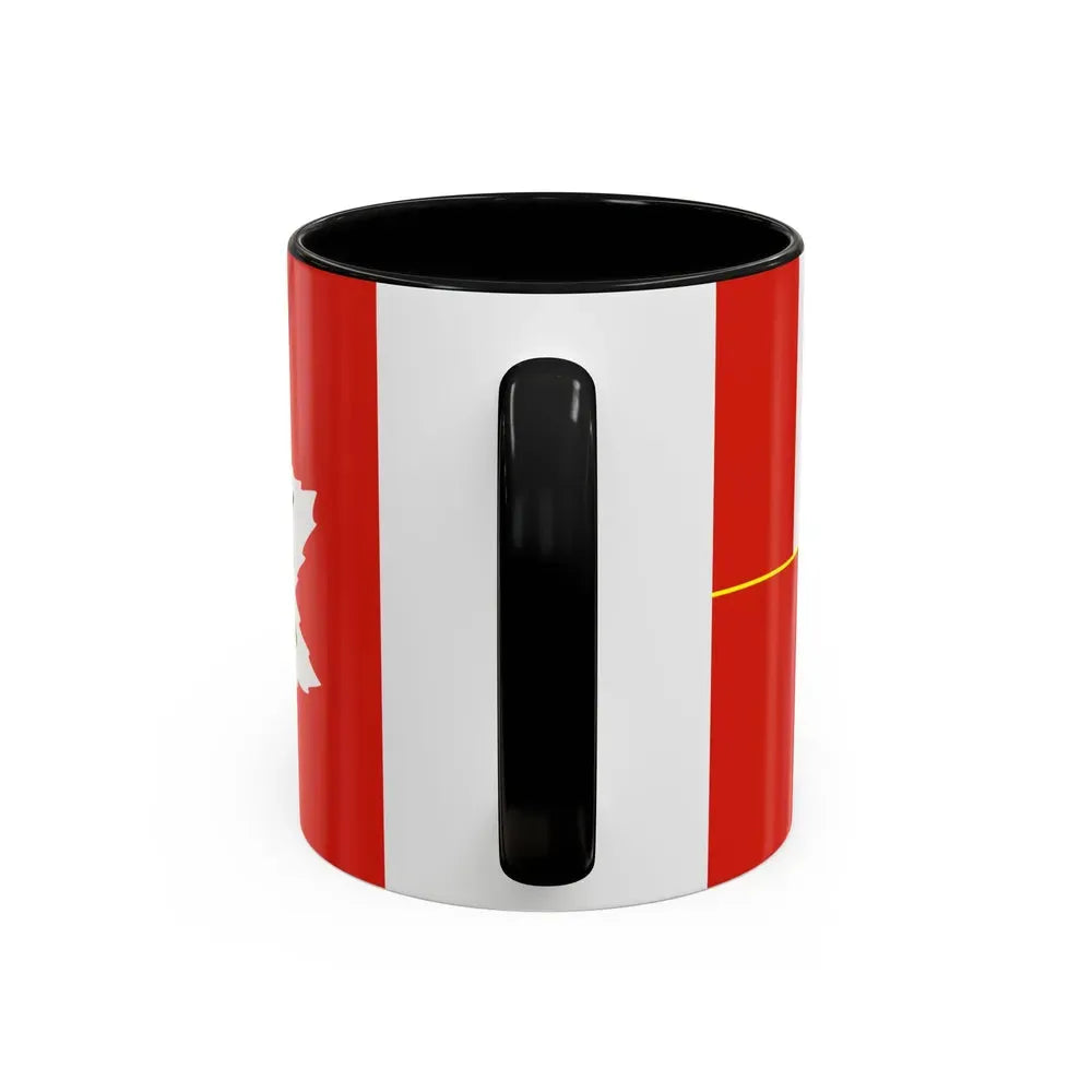 Flag of the Canadian Army - Accent Coffee Mug - Go Mug Yourself