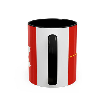 Flag of the Canadian Army - Accent Coffee Mug - Go Mug Yourself