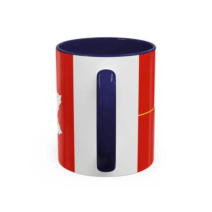 Flag of the Canadian Army - Accent Coffee Mug - Go Mug Yourself
