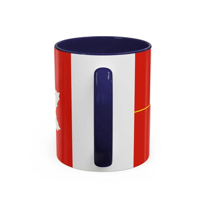 Flag of the Canadian Army - Accent Coffee Mug - Go Mug Yourself