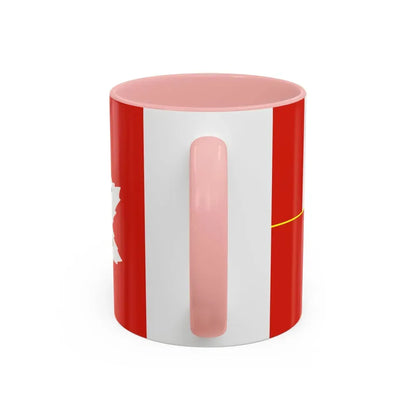 Flag of the Canadian Army - Accent Coffee Mug - Go Mug Yourself