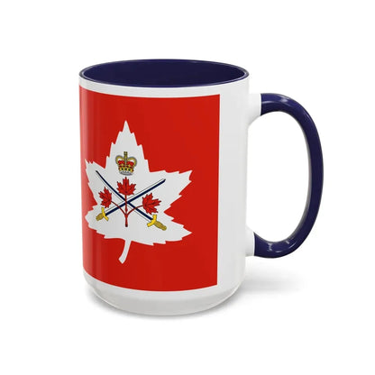 Flag of the Canadian Army - Accent Coffee Mug - Go Mug Yourself