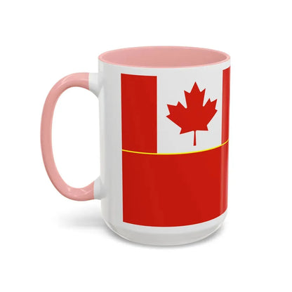 Flag of the Canadian Army - Accent Coffee Mug - Go Mug Yourself