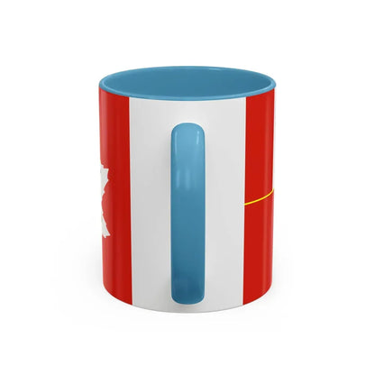 Flag of the Canadian Army - Accent Coffee Mug - Go Mug Yourself
