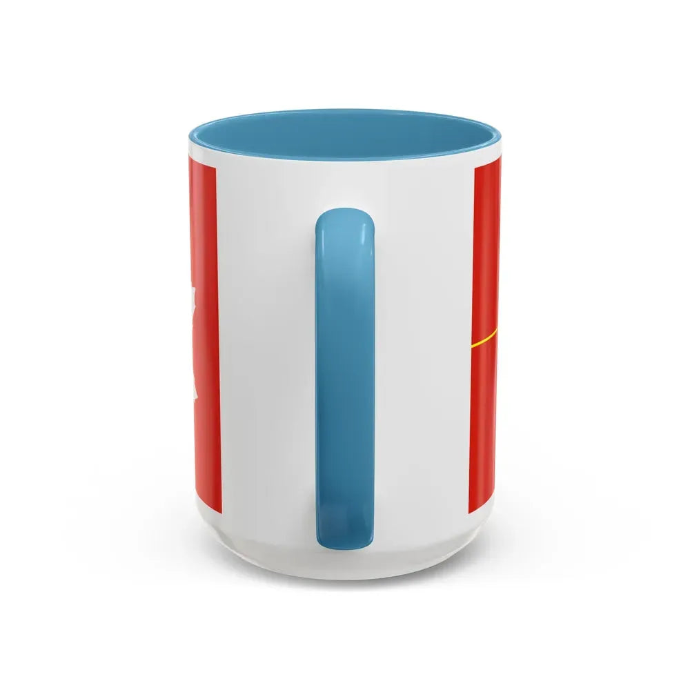 Flag of the Canadian Army - Accent Coffee Mug - Go Mug Yourself