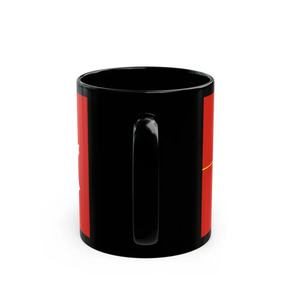 Flag of the Canadian Army - Black Coffee Mug-Go Mug Yourself