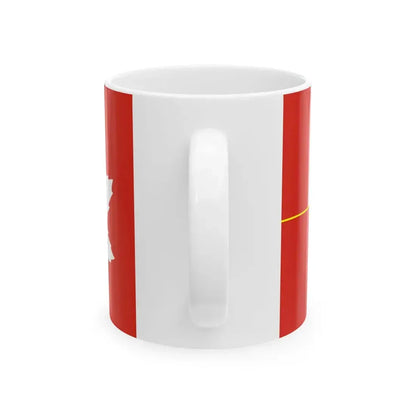 Flag of the Canadian Army (Canada) White Coffee Mug - Go Mug Yourself