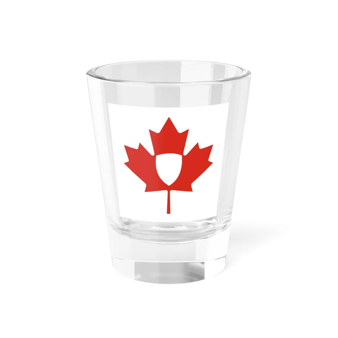 Flag of the Canadian Heraldic Authority (Canada) Shot Glass 1.5oz 1.5oz - Go Mug Yourself