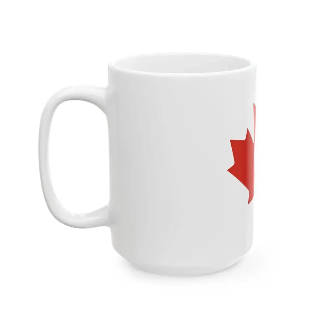 Flag of the Canadian Heraldic Authority (Canada) White Coffee Mug - Go Mug Yourself