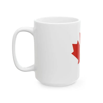 Flag of the Canadian Heraldic Authority (Canada) White Coffee Mug - Go Mug Yourself