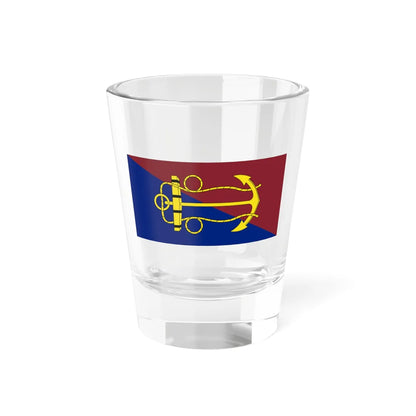Flag of the Canadian Navy Board (Canada) Shot Glass 1.5oz 1.5oz - Go Mug Yourself