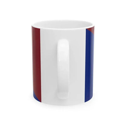 Flag of the Canadian Navy Board (Canada) White Coffee Mug - Go Mug Yourself