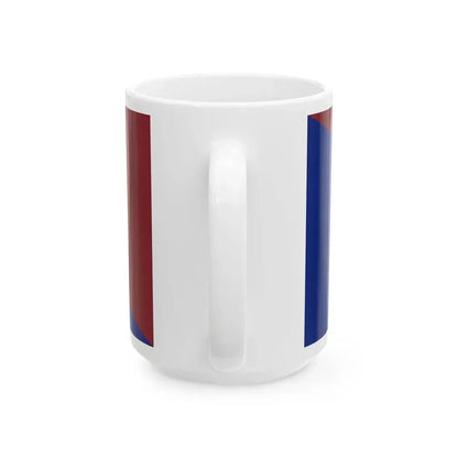 Flag of the Canadian Navy Board (Canada) White Coffee Mug - Go Mug Yourself