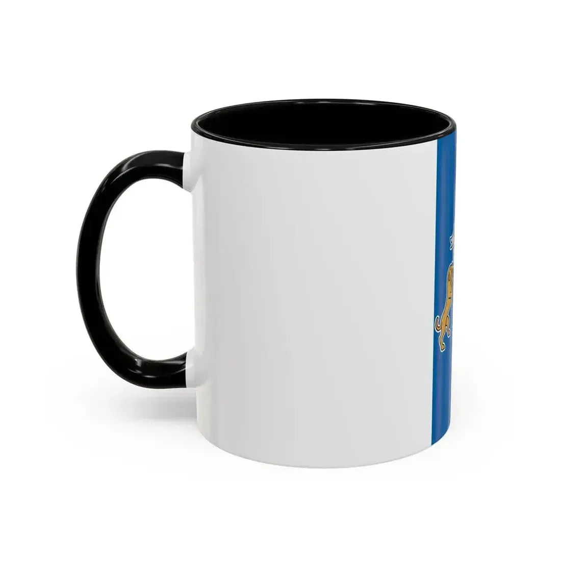 Flag of the Canary Islands Spain - Accent Coffee Mug - Go Mug Yourself