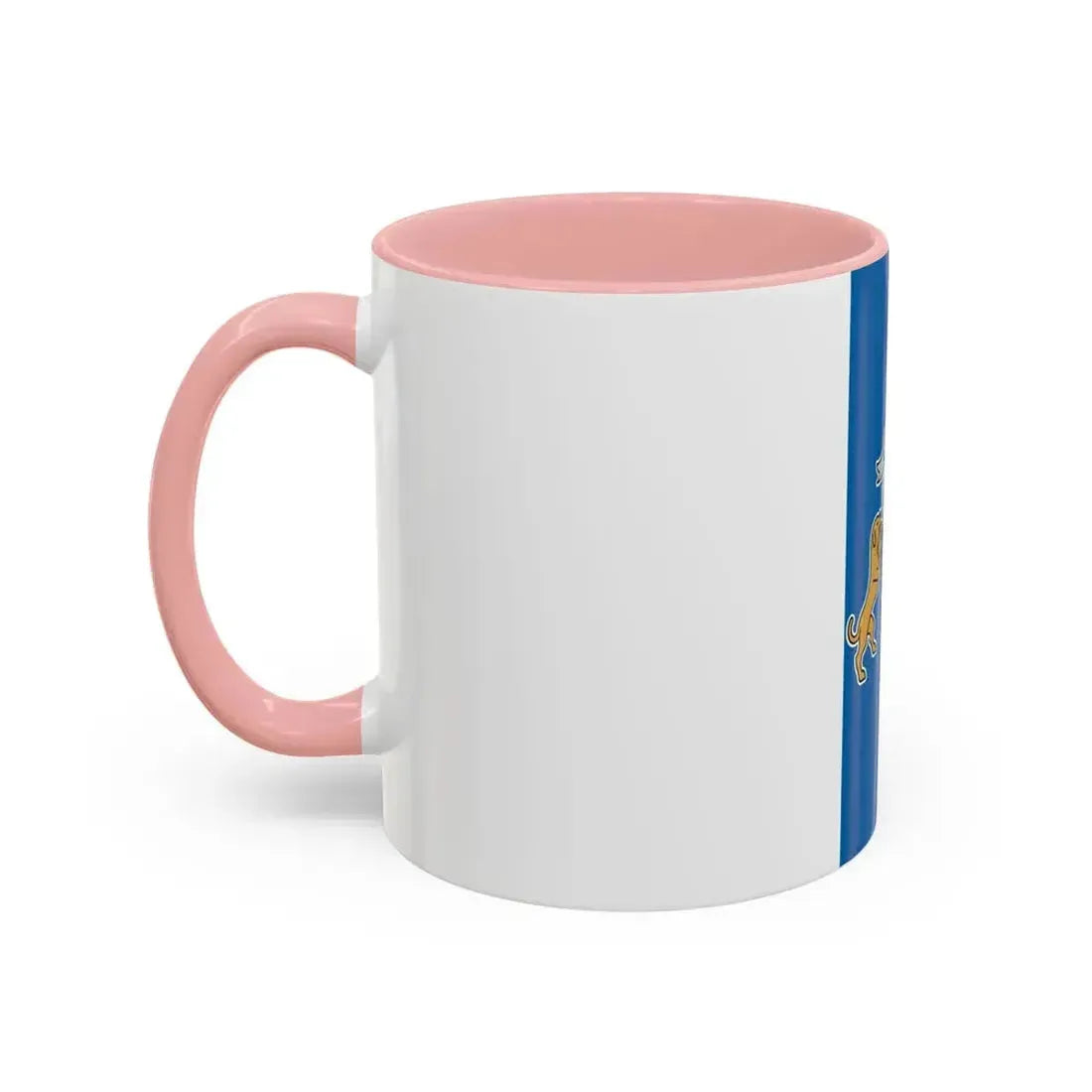 Flag of the Canary Islands Spain - Accent Coffee Mug - Go Mug Yourself