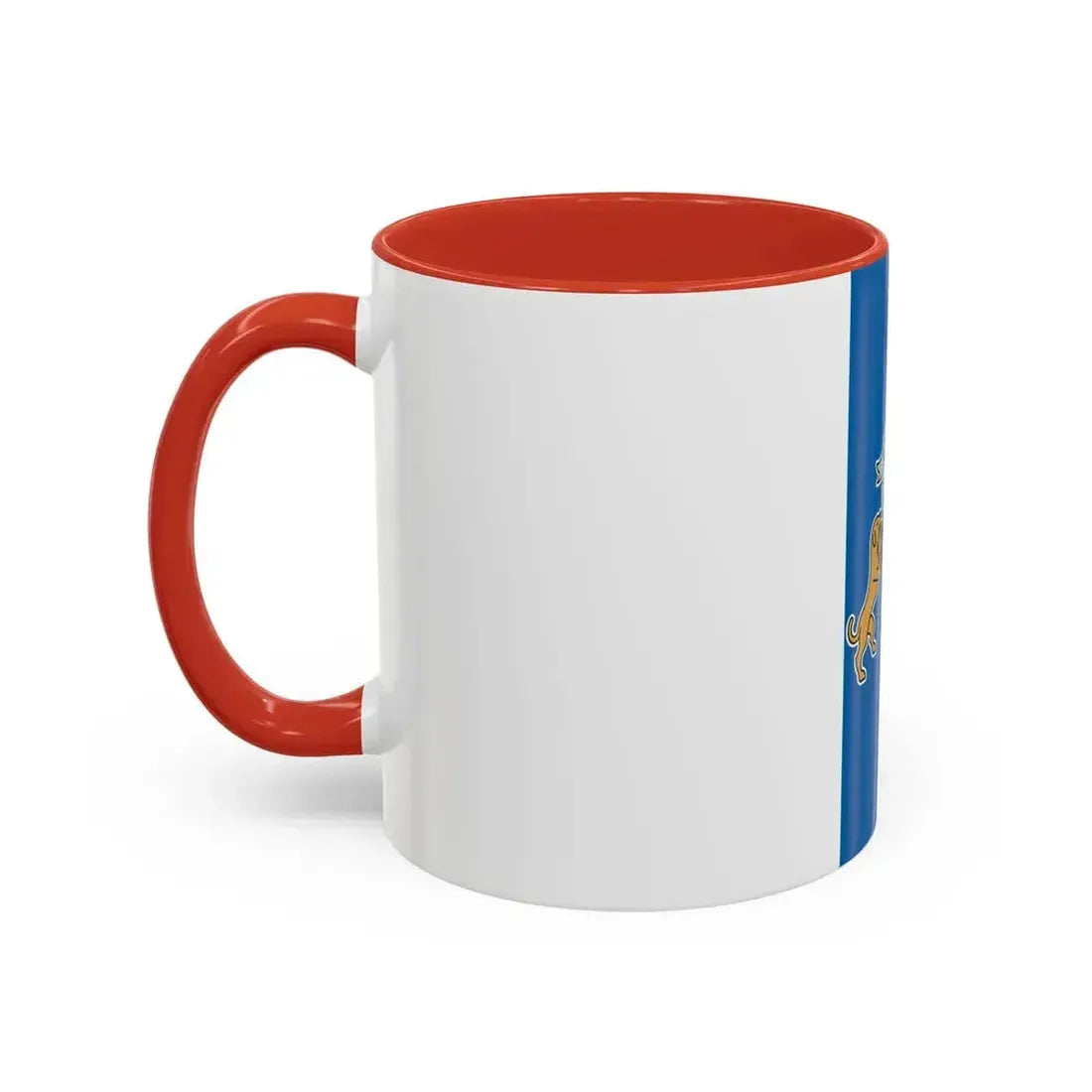 Flag of the Canary Islands Spain - Accent Coffee Mug - Go Mug Yourself