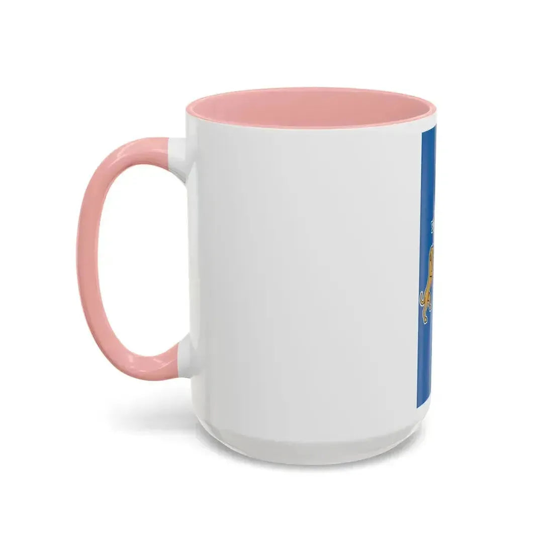 Flag of the Canary Islands Spain - Accent Coffee Mug - Go Mug Yourself