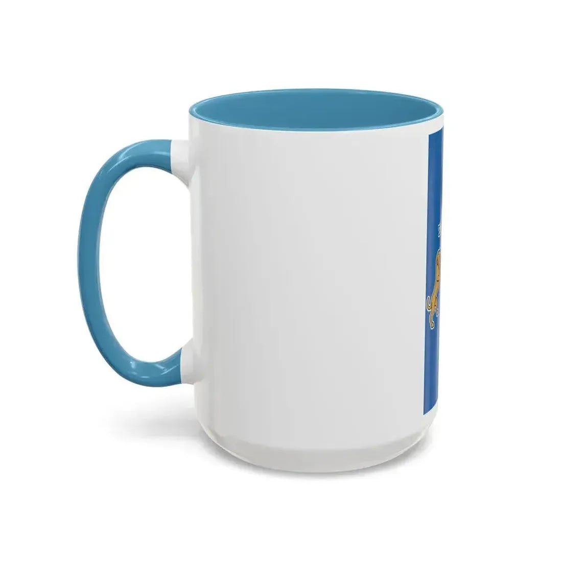 Flag of the Canary Islands Spain - Accent Coffee Mug - Go Mug Yourself