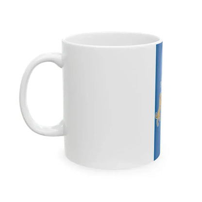 Flag of the Canary Islands Spain - White Coffee Mug - Go Mug Yourself