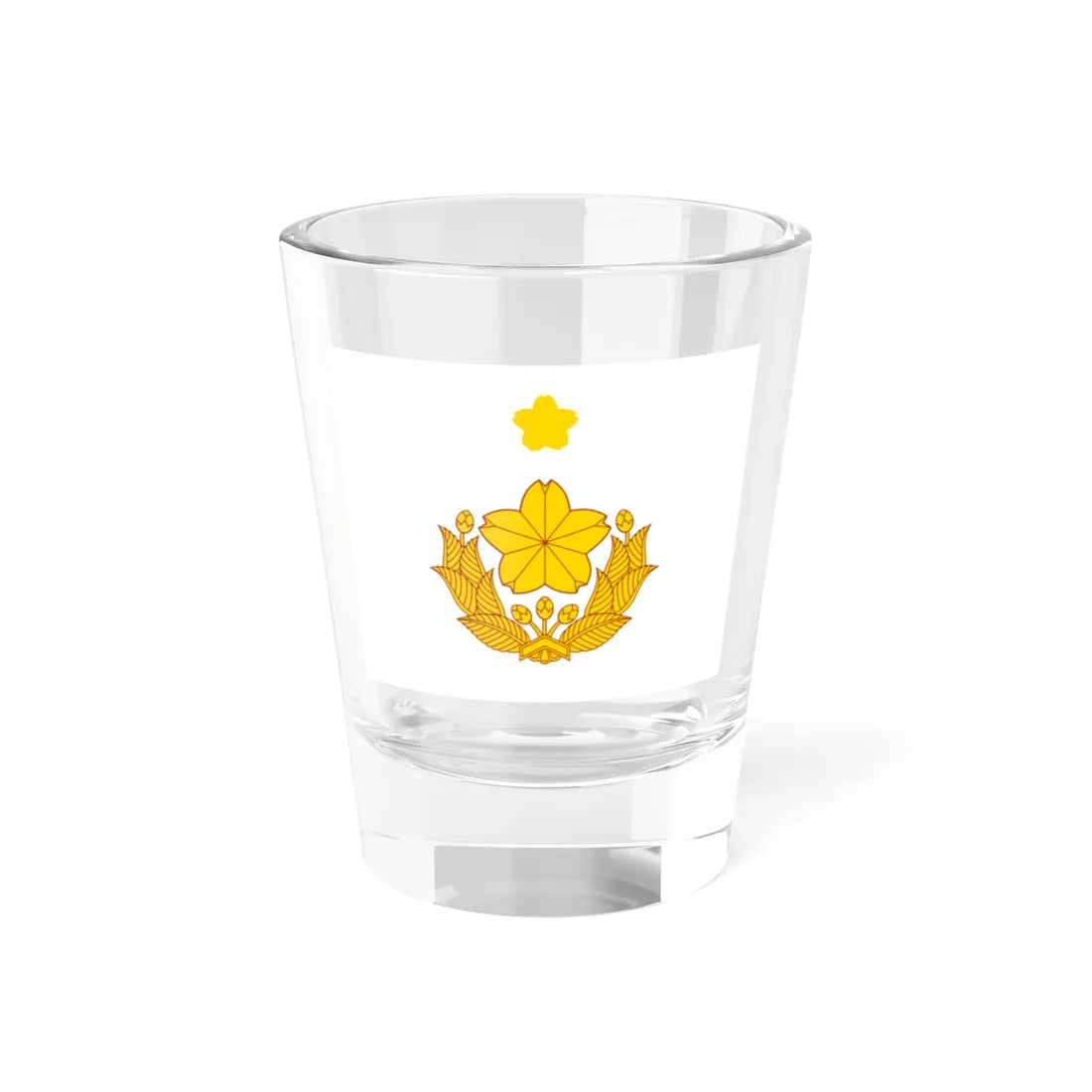 Flag of the Captain of the Ground Self-Defense Force Japan (Japan) Shot Glass 1.5oz 1.5oz - Go Mug Yourself