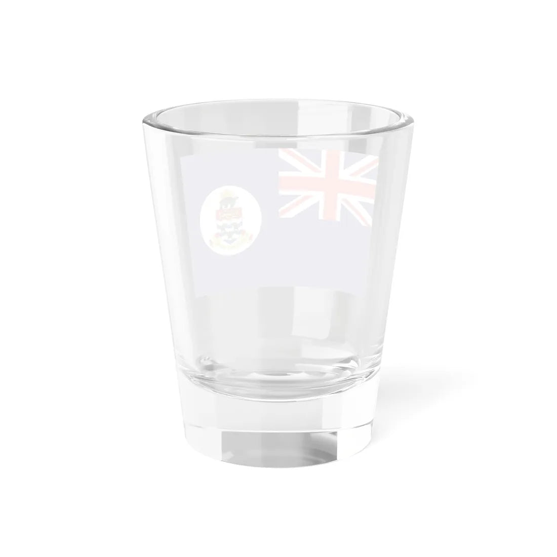 Flag of the Cayman Islands pre-1999 3-2 (United Kingdom) Shot Glass 1.5oz - Go Mug Yourself