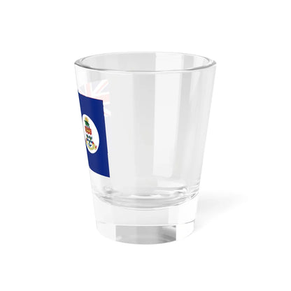 Flag of the Cayman Islands pre-1999 3-2 (United Kingdom) Shot Glass 1.5oz - Go Mug Yourself