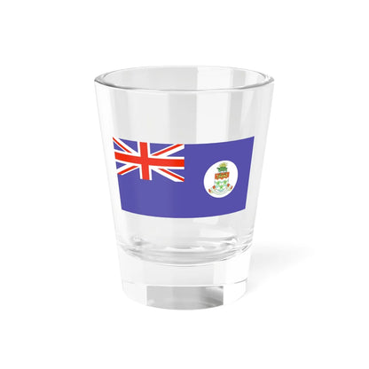 Flag of the Cayman Islands WFB 2000 (United Kingdom) Shot Glass 1.5oz 1.5oz - Go Mug Yourself