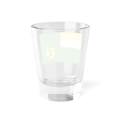 Flag of the Central African Republic 1976 proposal (Central African Republic) Shot Glass 1.5oz - Go Mug Yourself
