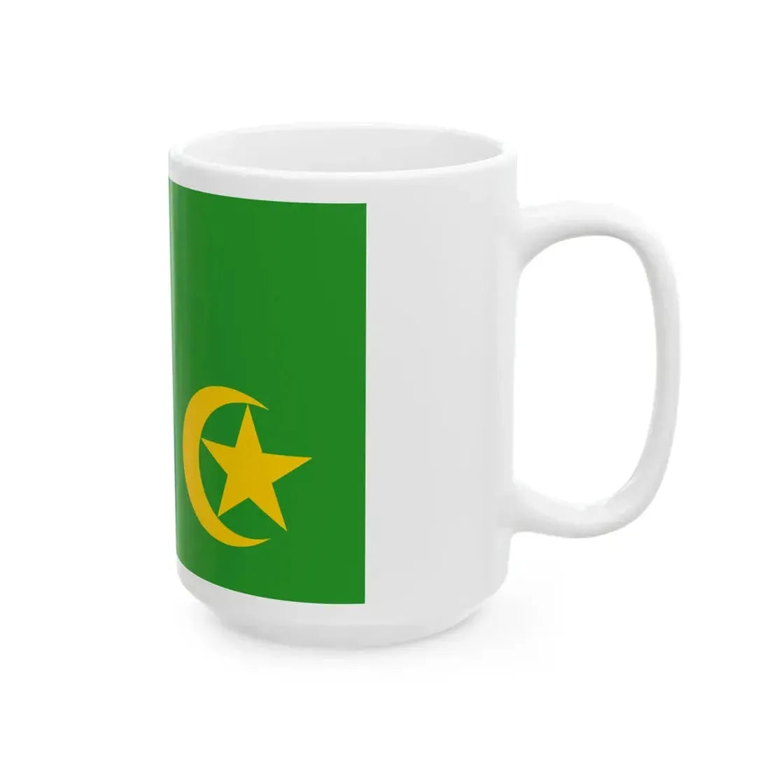 Flag of the Central African Republic 1976 proposal (Central African Republic) White Coffee Mug - Go Mug Yourself