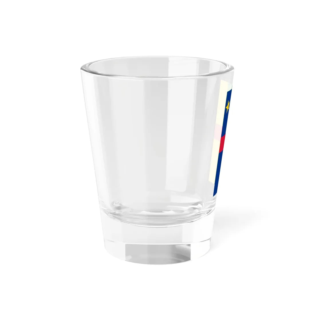 Flag of the Central African Republic 3-5 vertical (Central African Republic) Shot Glass 1.5oz - Go Mug Yourself