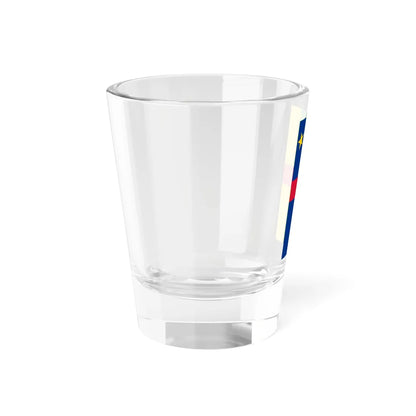 Flag of the Central African Republic 3-5 vertical (Central African Republic) Shot Glass 1.5oz - Go Mug Yourself