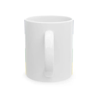 Flag of the Central African Republic (Central African Republic) White Coffee Mug - Go Mug Yourself
