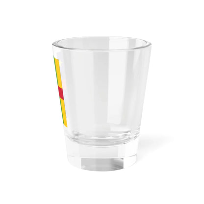 Flag of the Central African Republic vertical (Central African Republic) Shot Glass 1.5oz - Go Mug Yourself