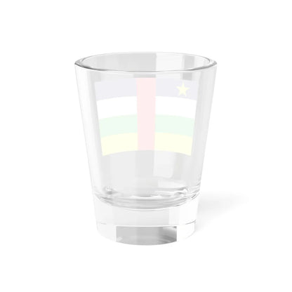Flag of the Central African Republic WFB 2000 (Central African Republic) Shot Glass 1.5oz - Go Mug Yourself