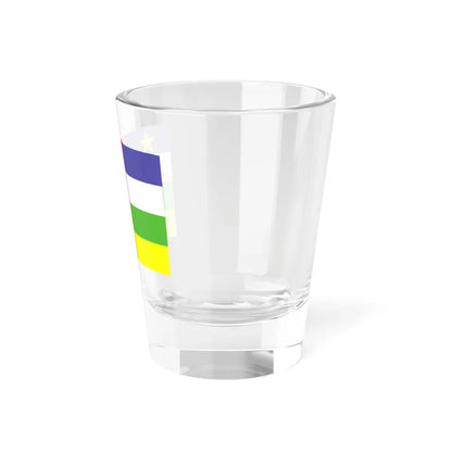 Flag of the Central African Republic WFB 2000 (Central African Republic) Shot Glass 1.5oz - Go Mug Yourself