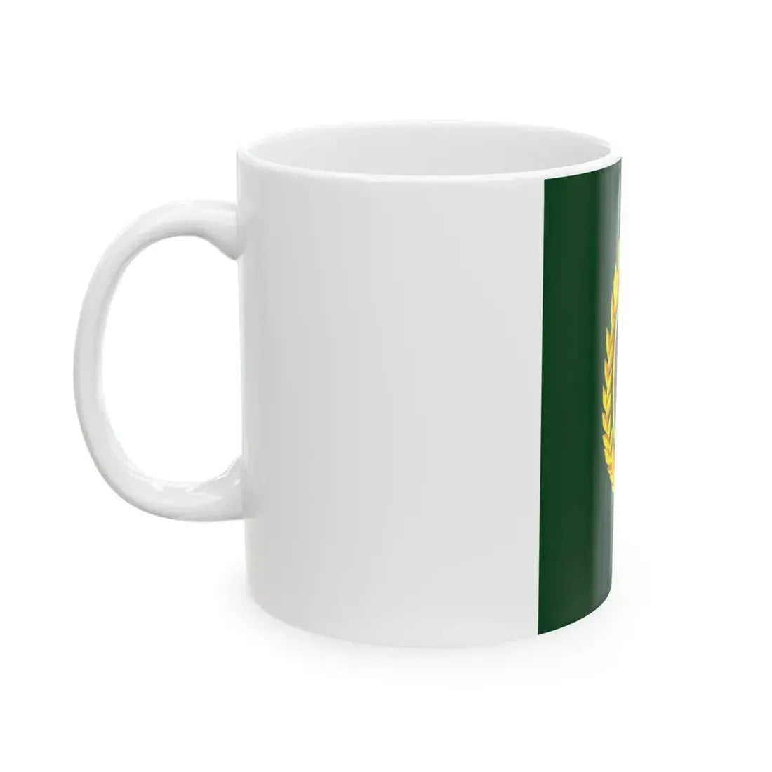 Flag of the Chairman Joint Chiefs of Staff Committee (Pakistan) White Coffee Mug - Go Mug Yourself